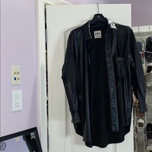 Leather jacket for going out